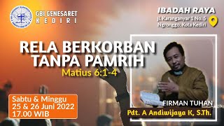 [LIVE STREAMING] IBADAH AKHIR PEKAN | 25 JUNI 2022