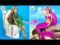 🤩 I Made a REAL Mermaid Tail for Barbie! Extreme Mermaid Makeover by R-Teens