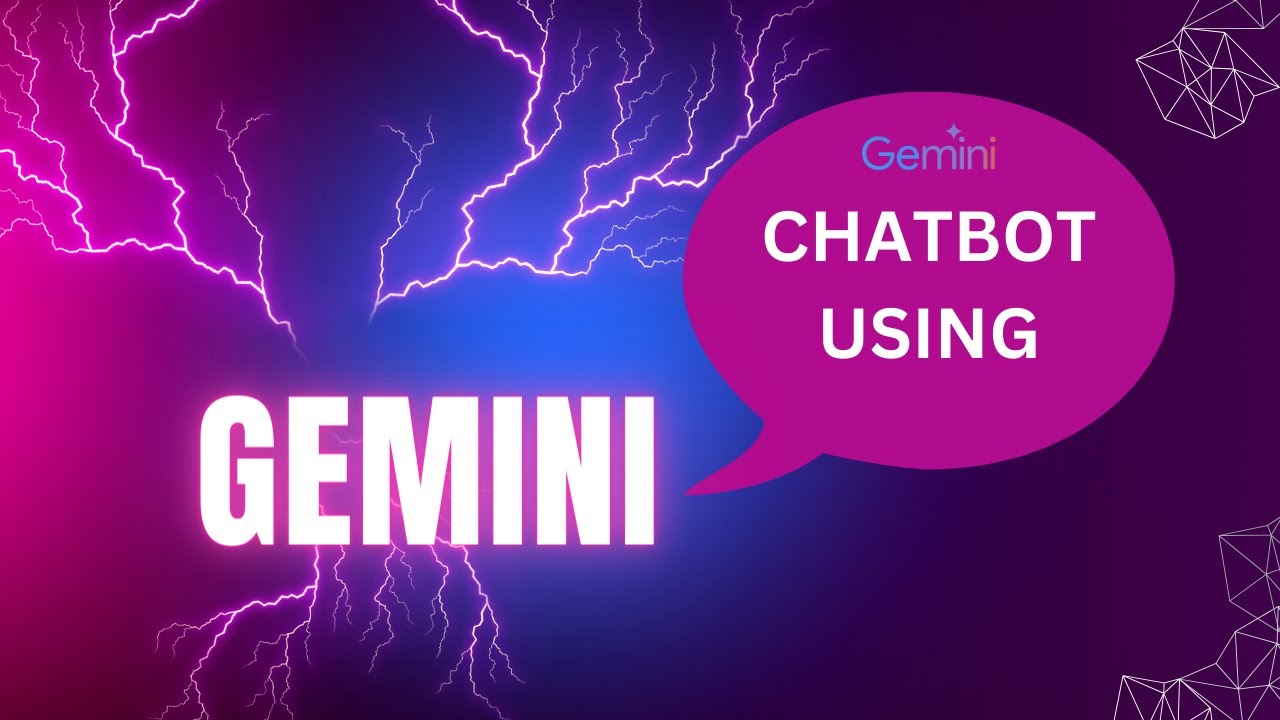 How to built chatbot using Gemini API - YouTube