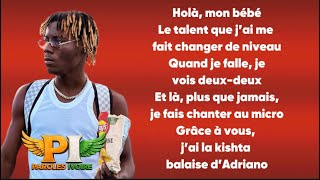 Zrai ~ Adriano (Paroles/lyrics)