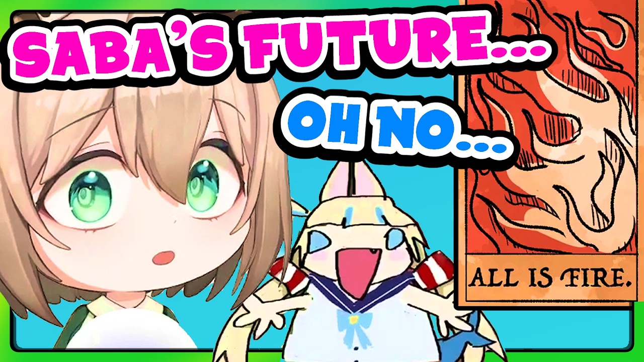 Saba joins Nimi's fortune telling birthday stream