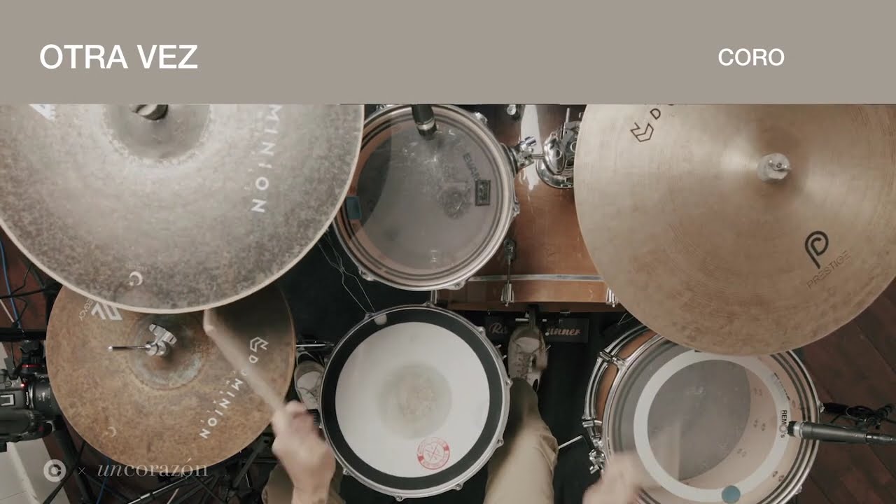 Otra Vez - Un Corazón | Tutorial Oficial Batería