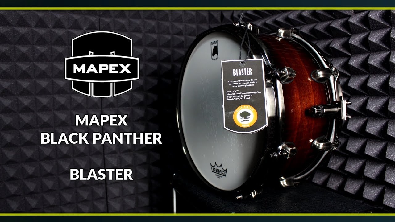 Малый барабан Mapex Black Panther Blaster
