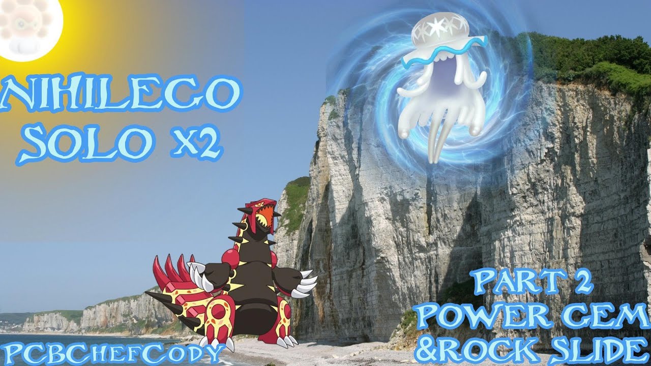 You can solo Nihilego with a Level 50 Primal Groudon