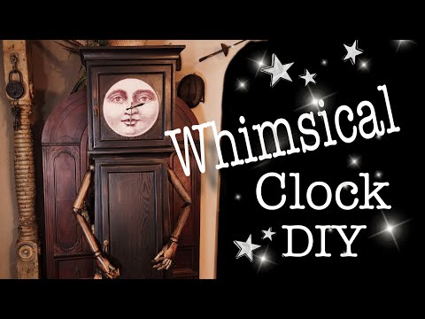Easy Moon Man Clock For Your Enchanted Home