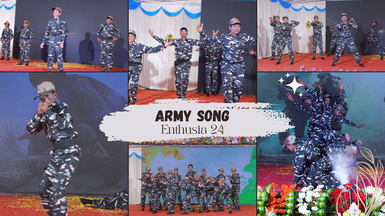Army Dance Enthusia 24 Annual Day Celebration 2024 - YouTube