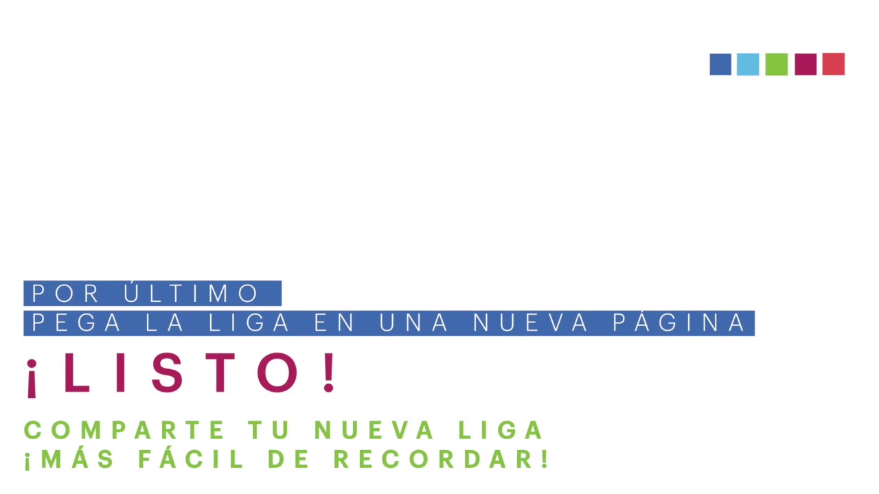 ¡Tu tienda en linea con un link imposible de olvidar!