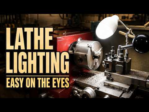 Work Shop Talk: The Best Lathe Lighting Upgrade for Model Engineering