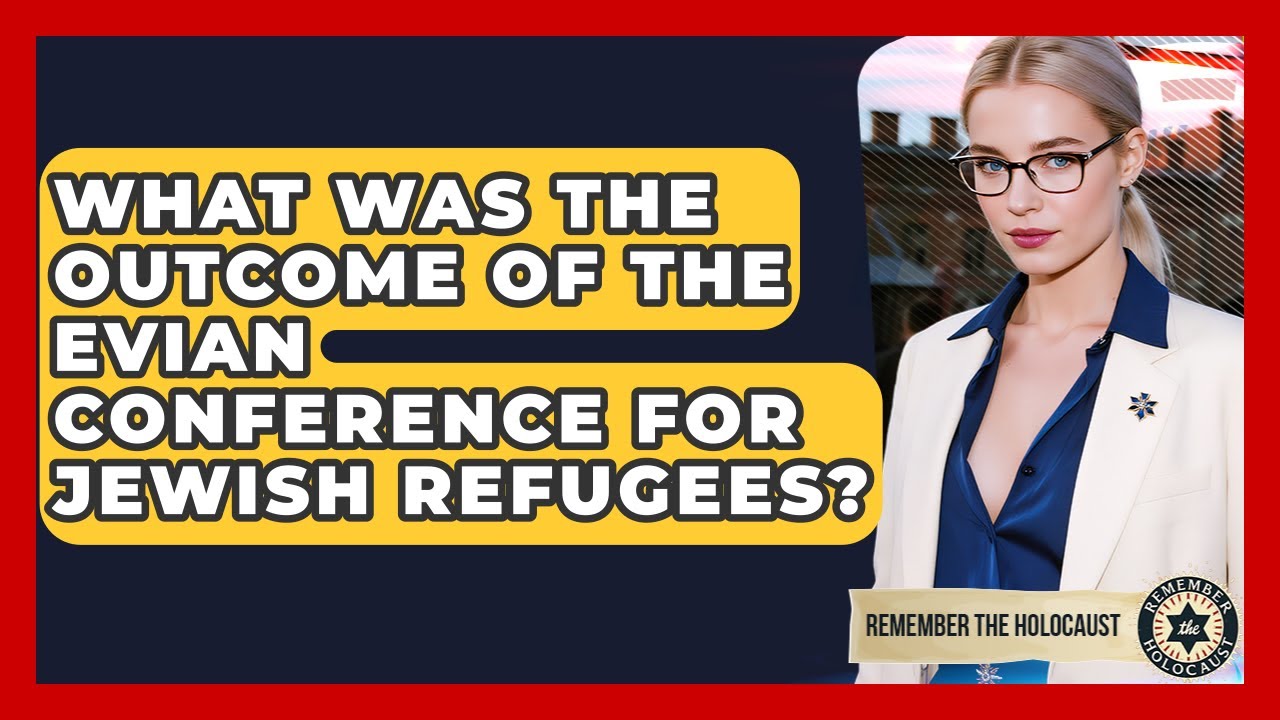 What Was The Outcome Of The Evian Conference For Jewish Refugees? - Remember The Holocaust