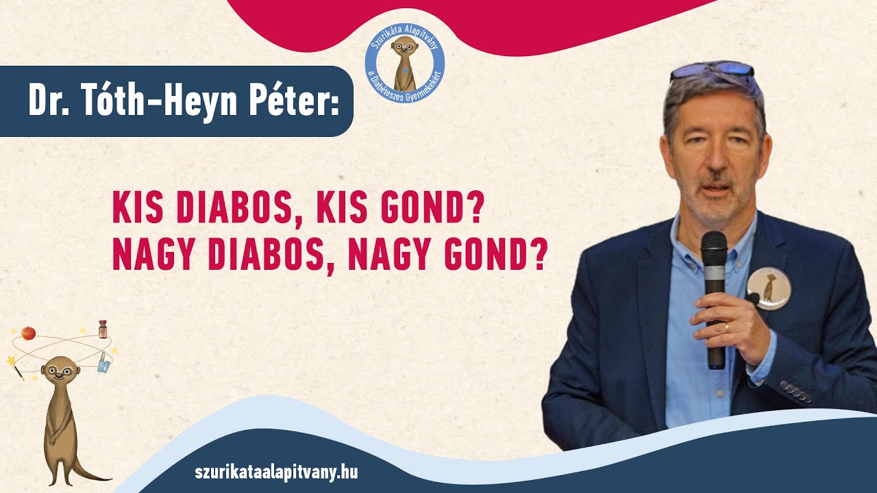 Dr. Tóth Heyn Péter: Kis diabos, kis gond? Nagy diabos, nagy gond? Szurikáta Alapítvány 2025.