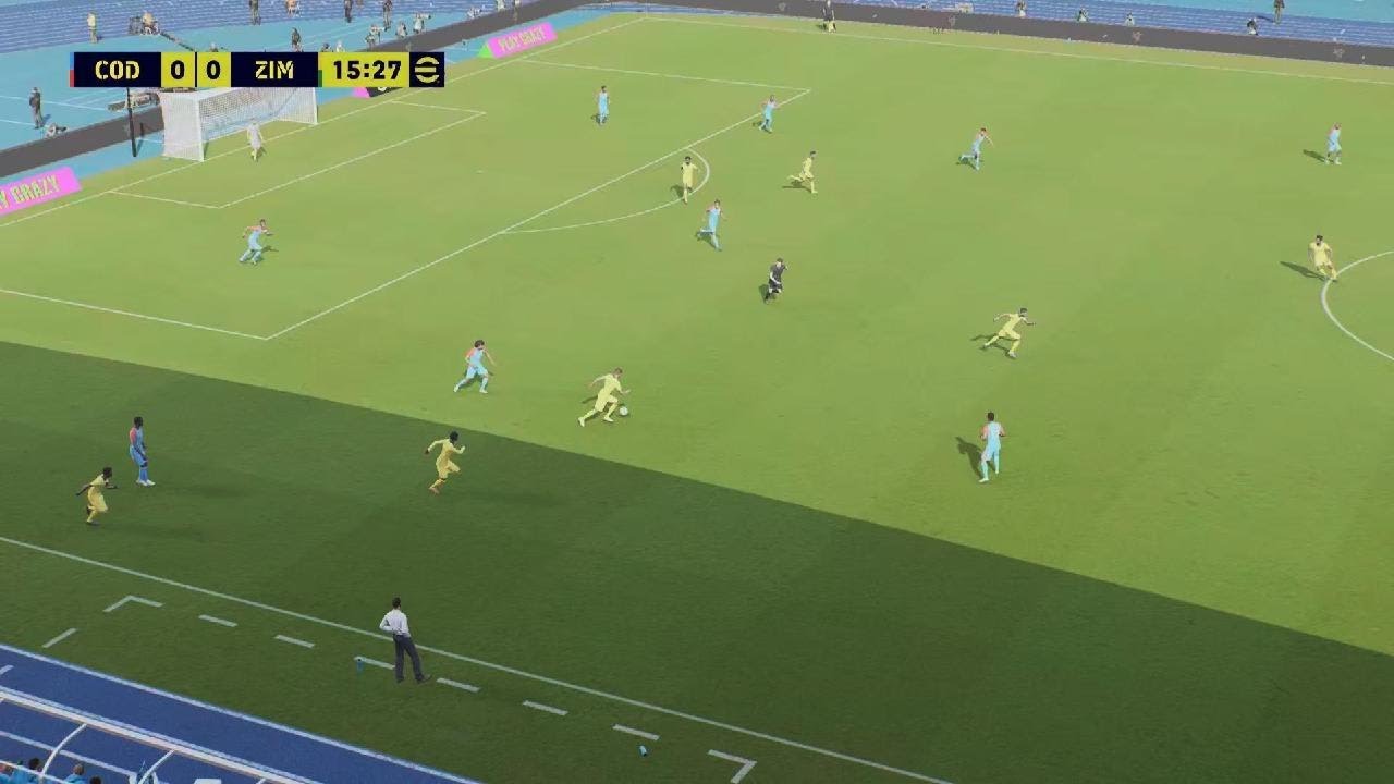 DR Congo VS Zimbabwe Round 3 knockouts