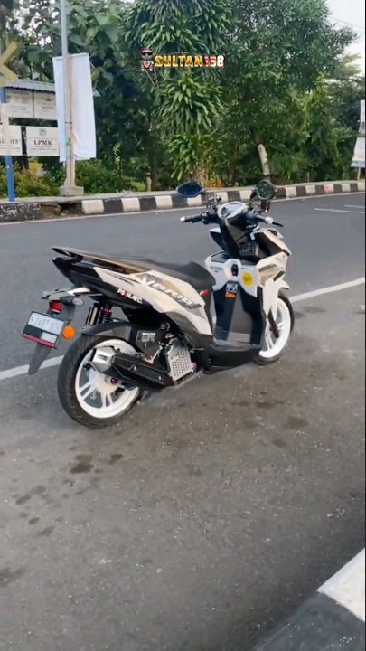 Modifikasi Vario 125 New Putih #cinematic #sultan188