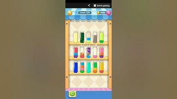 Water Sort Puzzle - Level 129 - SOLVED! - Facebook Game