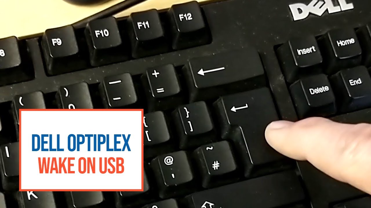 Dell Optiplex Wake From Shutdown with USB Keyboard