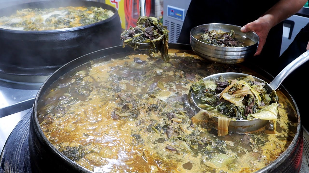 Лучшая цена! дешевый и вкусный Рис суп / Корейская уличная еда