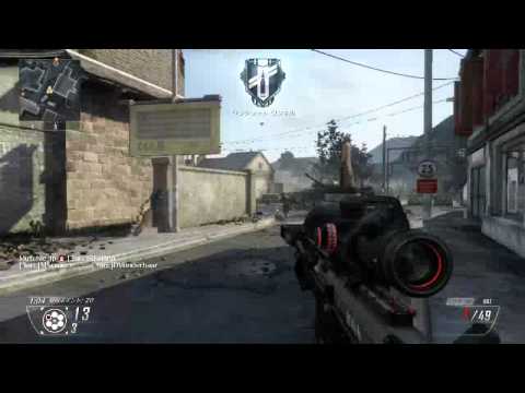 [CoDBO2]スナイパー練習動画