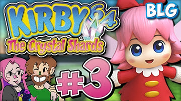 Lets Play Kirby 64 The Crystal Shards - Part 3 - ROCK ANIMAL FRIENDS??