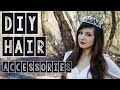 Диадема из проволоки и бусин "Spring Dreams" / DIY HAIR ACCESSORIES