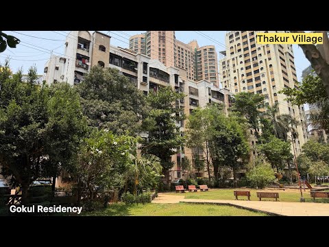 1.45 Crore, 1BHK, Gokul Residency, Thakur Village, Kandivali East, Mumbai