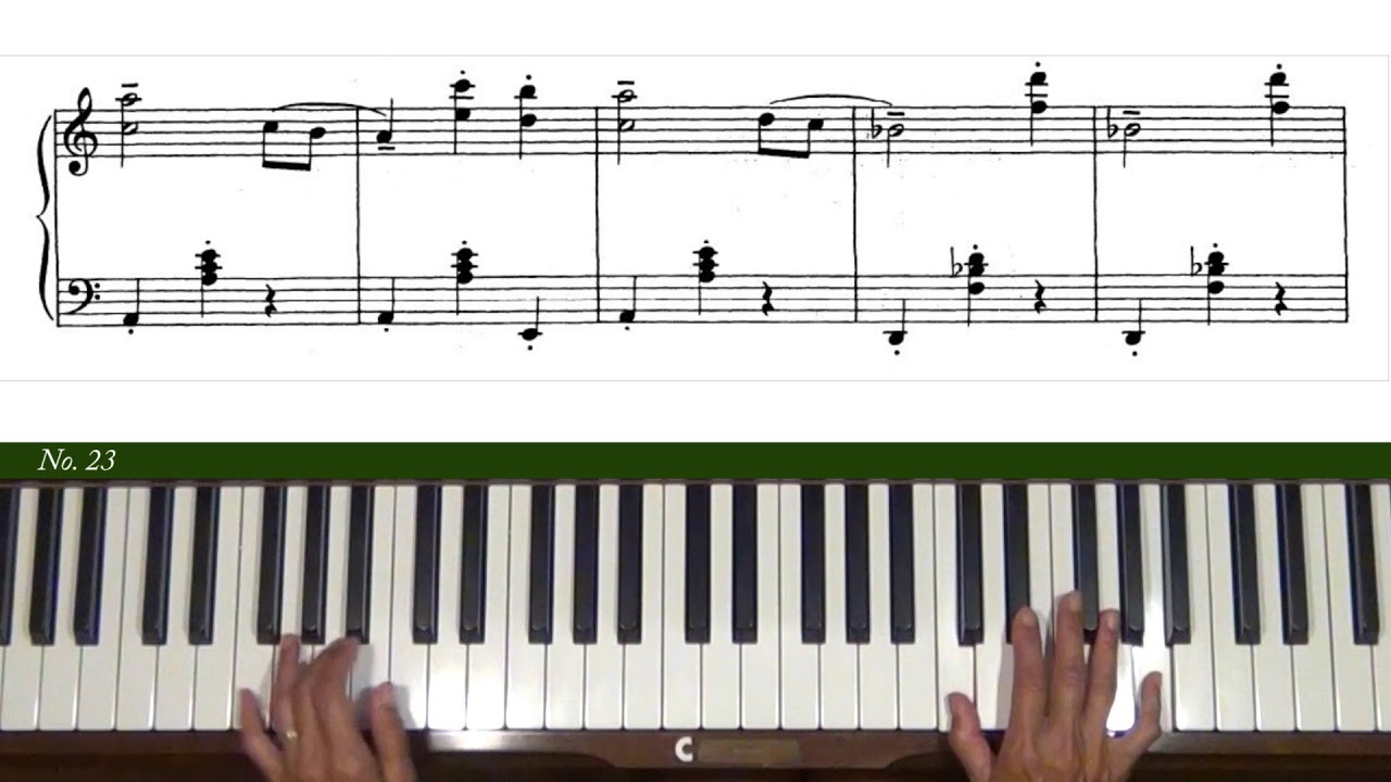 Kabalevsky 24 Pieces for Children Op. 39, No. 22 to 24 Piano Tutorial