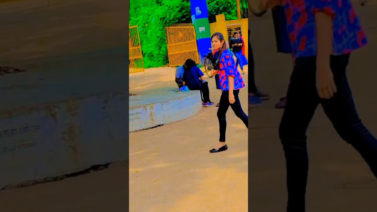 DK college cute reaction viral video dekhte 