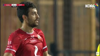 رأسية رائعة من طاهر محمد طاهر يسجل منها هدف الأهلي الأول في شباك بيراميدز | كأس مصر 2021