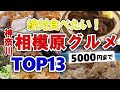 【今すぐ行きたい!】相模原(神奈川)グルメランキングTOP13|ランチにおすすめの穴場・中華・とんかつなど【5000円以下】