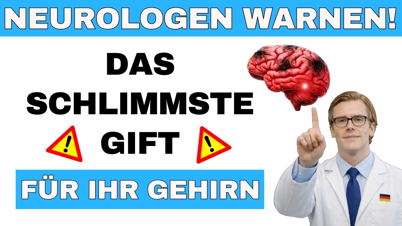 Neurologen schlagen Alarm: Das Nr. 1 Alltags-Gift, das Alzheimer-Risiko drastisch erhöht