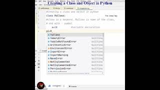Creating a Class and Object in Python |Prof.Antony Vijay #shorts Update