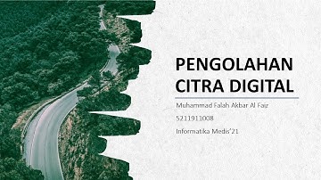 Operasi Morfologi Dalam Citra | Pengolahan Citra Digital
