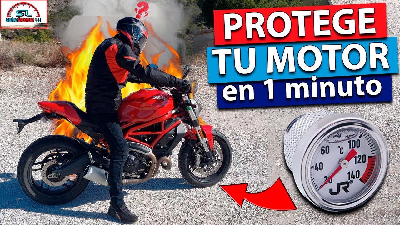 Tapón con TERMÓMETRO para MOTO | ¿Merece la pena? | Opinión