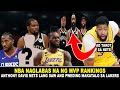 NBA naglabas ng MVP rankings at ANTHOY DAVIS nets lang daw ang pweding makatalo sa lakers