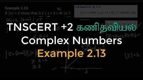 46.Class 12 Maths | Complex Numbers | Example 2.13