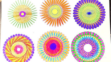 A spirograph is for drawing beautiful geometric patterns on a sheet of paper.@spirograph15