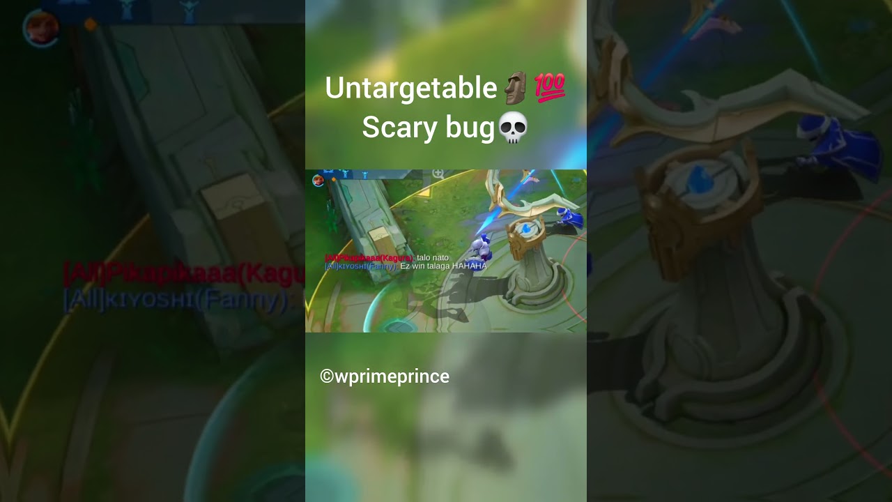 Untargetable🗿💯Scary bug💀 