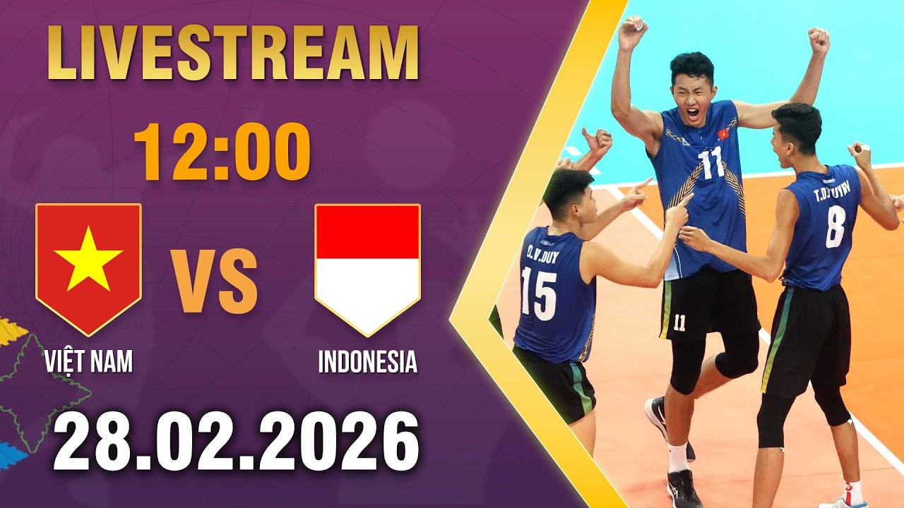🔴 VIỆT NAM vs INDONESIA | Sức mạnh, tốc độ và kình địch rực lửa | Bóng Chuyền Nữ