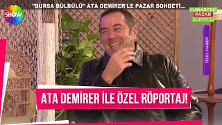 Ömür Sabuncuoğlunun Ata Demirer Ile Çok Özel Pazar Sohbeti