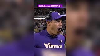 J.J. McCarthy’s Epic NFL Debut | Vikings Historic Comeback vs Bears