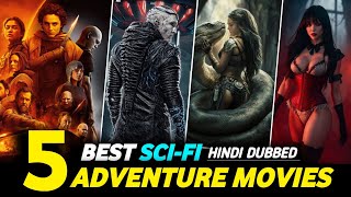 Top 5 SCI-FI Adventure movies in Hollywood in Hindi DUBBED