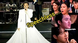 "JYP" appears in a wedding gown !