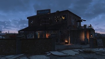 Fallout 4 Bar + Player home (PS4 with mods)