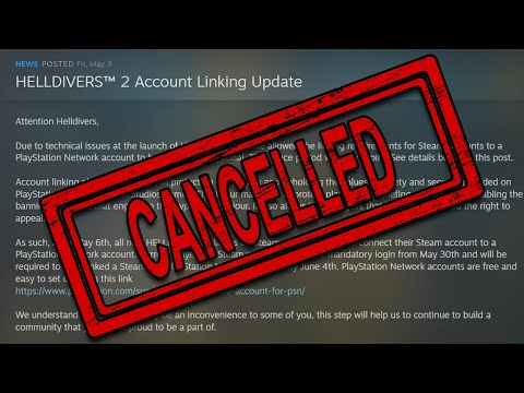 Welp, Sony just CANCELLED Helldivers 2