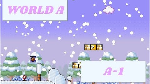 SMBX 1.4.5 The Rescue Original: A-1 Ice Forest (World A 🧊)