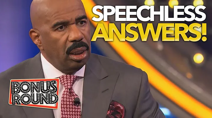 FAMILY FEUD ANSWERS That SHOCKED Steve Harvey & Le...