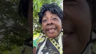 Old lady with a few words for Andrew Holness