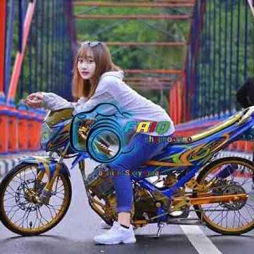 Story WA Cewek naik satria fu