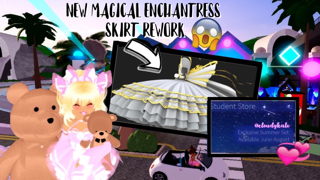 *NEW* REWORKED MAGICAL ENCHANTRESS SKIRT AND NEW SUKI SET CONFIRMED ...