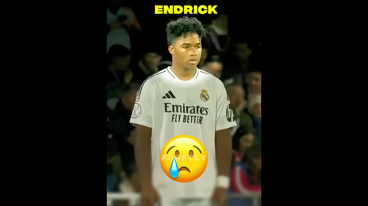 Endrick Confidence 💔