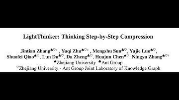 LightThinker: Thinking Step-by-Step Compression