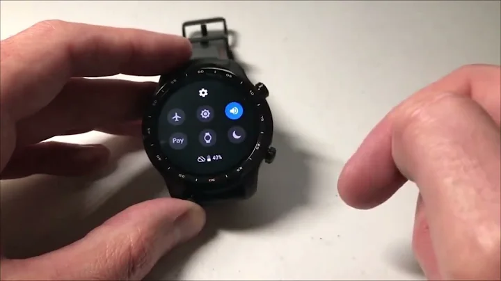 TicWatch Pro 3: How to restart